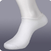 MAMIA SPANDEX SOCKS(SUPER LOWCUT WHITE)
